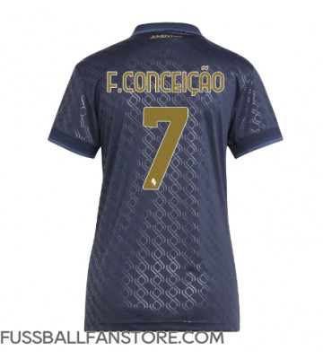 Juventus Francisco Conceicao #7 Replik 3rd trikot Damen 2024-25 Kurzarm